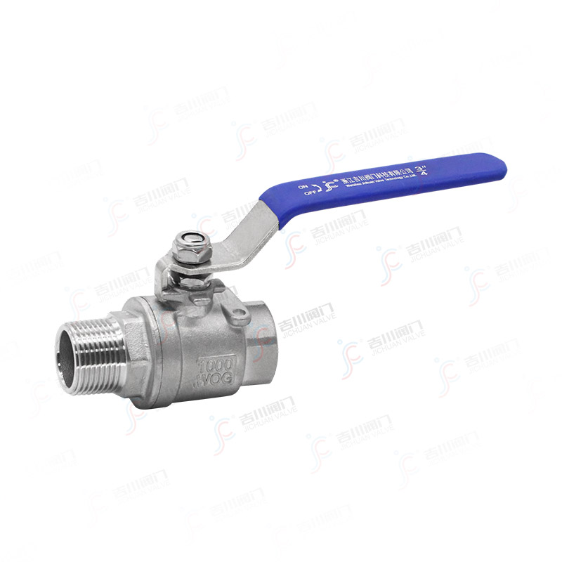 二片式內外絲球閥